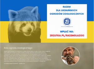 ZOO zbombardowane !!! PILNY apel o wsparcie akcji pomocowej dla UKRAINY !!! Specjalny kalendarz dla Państwa !!!