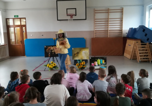 Plastry pszczelego miodu