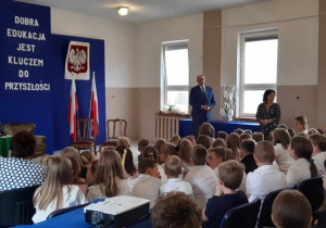 wystąpienie pana Piotra Majchrowskiego - wójta Gminy Lubochnia
