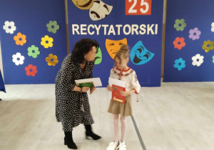 laureatka Nagrody Publiczności - Zuzanna Koperkiewicz kl. I