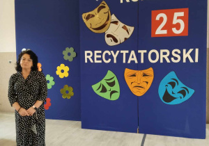 Dyrektor Edyta Żmuda otwiera 25. Szkolny konkurs recytatorski