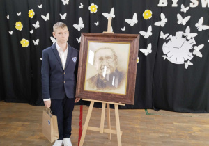 Piotr Politański uczeń klasy VII