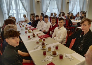 w restauracji sejmowej