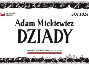 "Ciemno wszędzie, głucho wszędzie …", czyli Narodowe Czytanie w naszej szkole