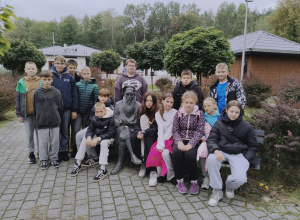 Biwak integracyjno-edukacyjny klasy VI w Małczu