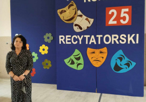 Dyrektor Edyta Żmuda otwiera 25. Szkolny konkurs recytatorski