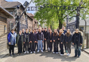Brama wejściowa do obozu Auschwitz