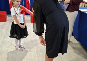pasowanie na uczennicę Zofii Ziółko