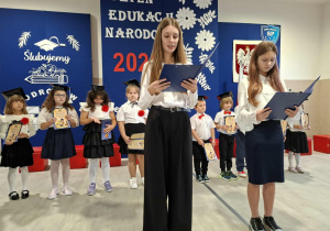 życzenia dla kl. I od Samorządu Szkolnego