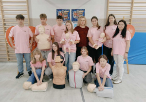 klasa VII wraz panią Anitą Miazgą-Krysakowską i Magdaleną Bryś