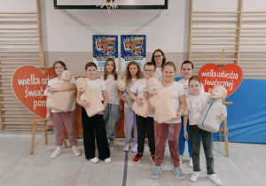 klasa IV z panią Dominiką Czajkowską-Wałęsą