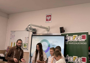 prelekcja o edukacji klimatycznej dla uczniów klas IV - VI