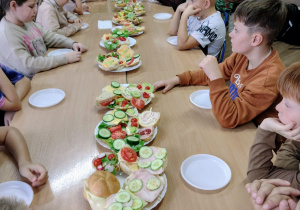 Uczniowie klasy trzeciej