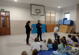 Spotkanie z policjantką