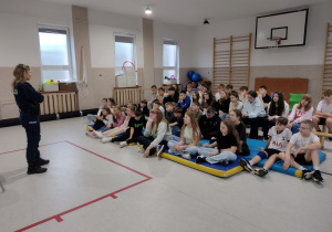 Spotkanie z policjantką