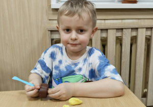 zabawy z ciastoliną