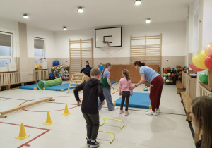 sportowy tor przeszkód