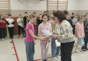 Hanna Misiak kl. V - 100% frekwencja