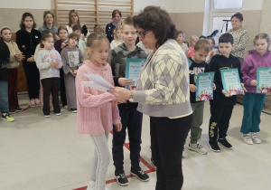 Zuzanna Koperkiewicz kl. III - 100% frekwencja