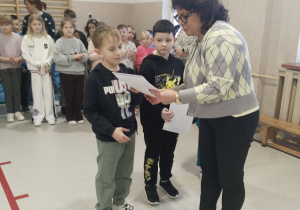 Aleksander Bąk kl. II - 100% frekwencja