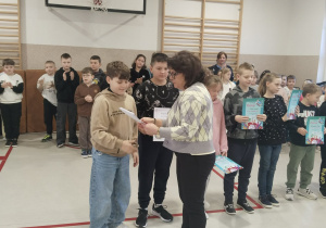 Bartosz Bąk kl. V - 100% frekwencja