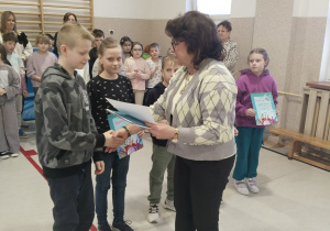 Piotr Szubert kl. III - 100% frekwencja