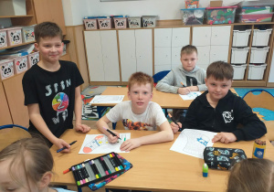 zajęcia w świetlicy szkolnej