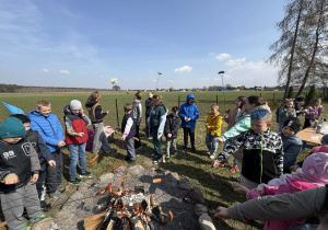 pierwsze wiosenne ognisko