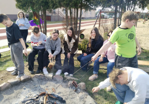 pierwsze wiosenne ognisko