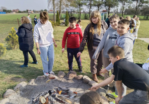 pierwsze wiosenne ognisko