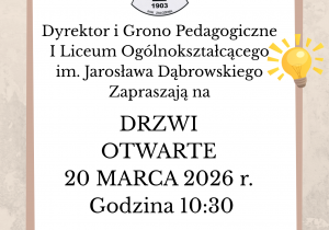 Drzwi Otwarte w I LO