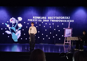 Antoni Zimnicki - uczeń kl. VIII