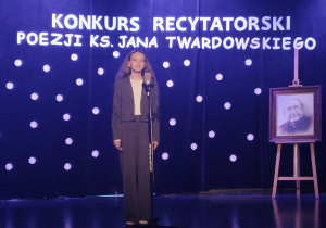 Oliwia Witek - uczennica kl. IV