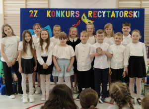 Głos, emocje i poezja – XXVII Szkolny Konkurs Recytatorski