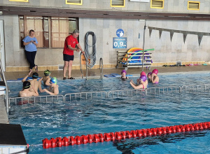 Nauka pływania w Centralnym Ośrodku Sportu w Spale
