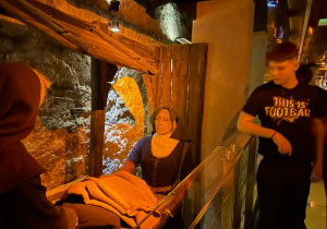 w Muzeum Podziemia Rynku Kraków