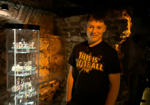 w Muzeum Podziemia Rynku Kraków
