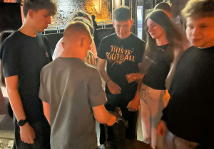 w Muzeum Podziemia Rynku Kraków