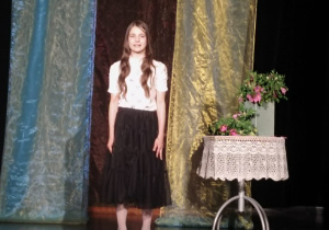recytuje Marcelina Grabowska w kategorii kl. IV - VI
