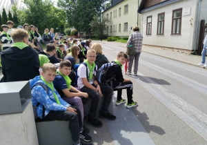 Litwa - wieś Troki - pasaż na ulicy Karaimskiej