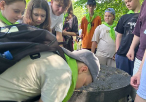 przy źródełku młodości w pobliżu Hańczy (najgłębszego polskiego jeziora)