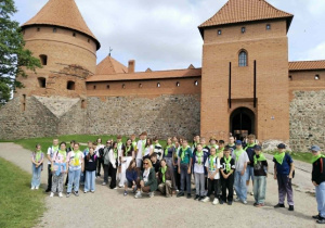 Litwa - Troki - zamek na Jeziorze Gelwe