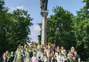 Augustów - pod pomnikiem Zygmunta Augusta