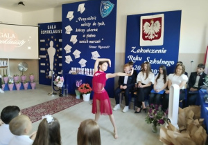 taniec Marceliny Grabowskiej ucz. kl. V