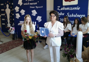 wręczenie nagród dla uczniów klas I - VII