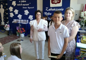 wręczenie nagród dla uczniów kas I - VII