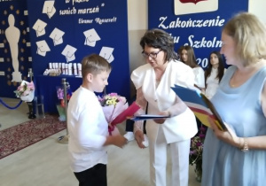 wręczenie nagród dla uczniów kas I - VII