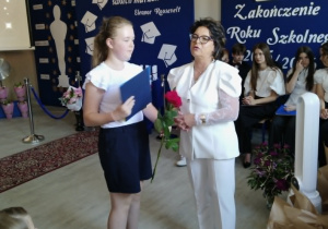 wręczenie nagród dla uczniów kas I - VII