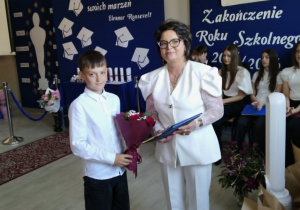 wręczenie nagród dla uczniów kas I - VII