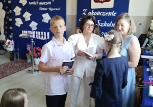 wręczenie nagród dla uczniów kas I - VII